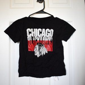 Chicago Blackhawks Reebok Kids T-shirt Size 5/6